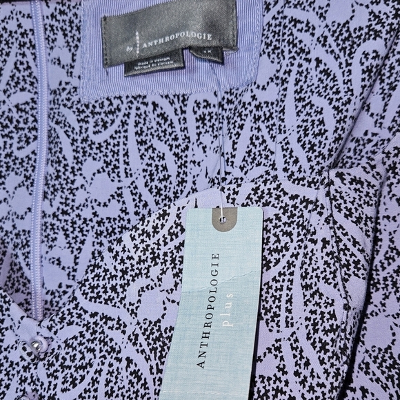 Anthropologie The Cecily Fit & Flare Sweetheart Dress by Maeve Size 1X, NWT - Picture 10 of 14